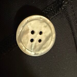 Tailor Vintage Black and Cream Button